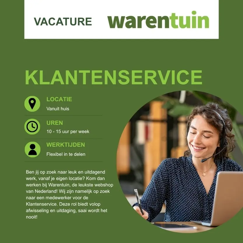 Vacature Klantenservicemedewerker